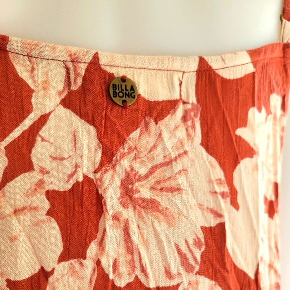 NWT Billabong Petite Strappy Floral Maxi Dress - Picture 9 of 13